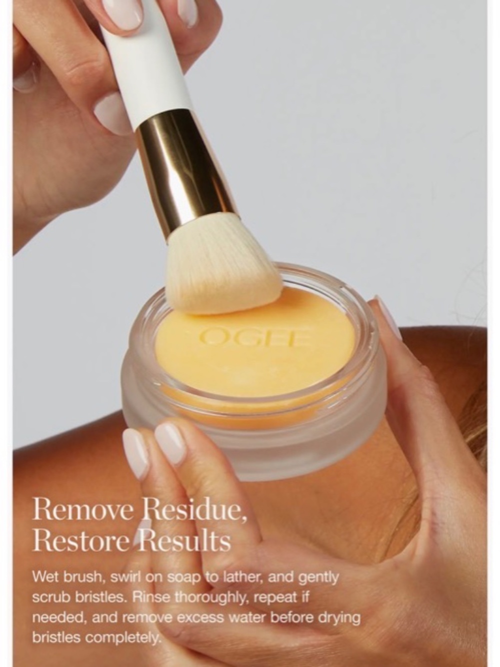 Ogee The Brush Cleanser